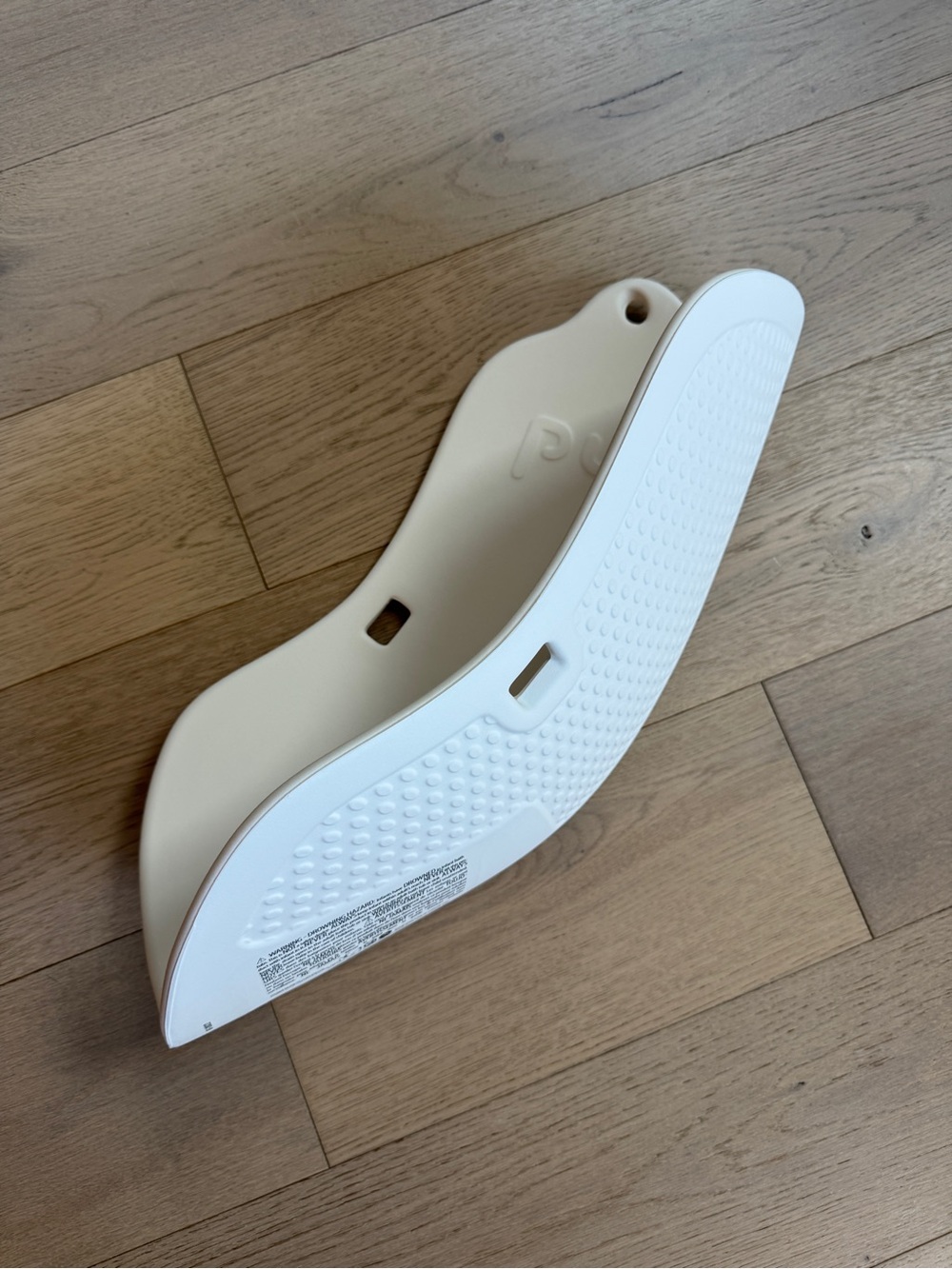 White Baby Travel Bath Seat